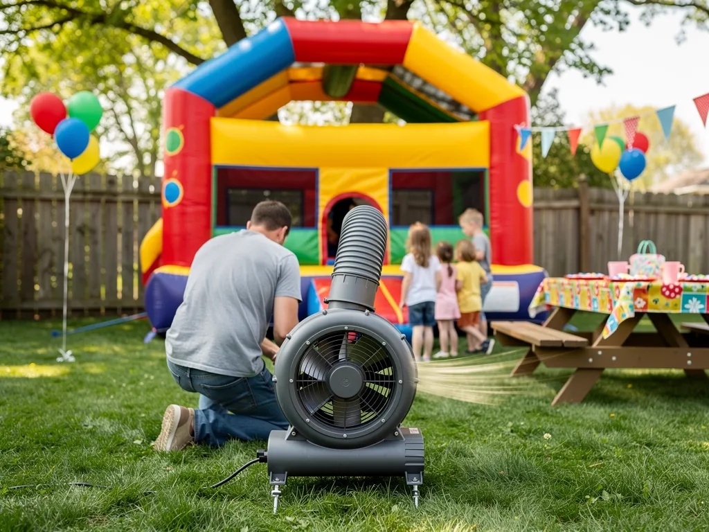 How Do Bounce Houses Work at Parties