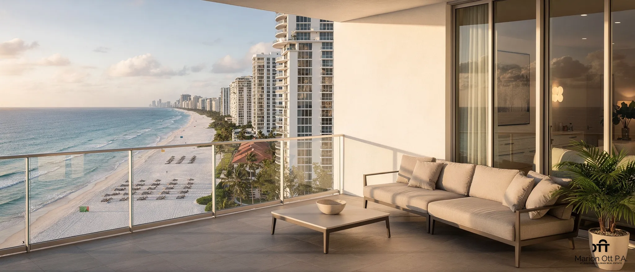Mid-Beach sits within Miami Beach, a market that commands some of the highest luxury price