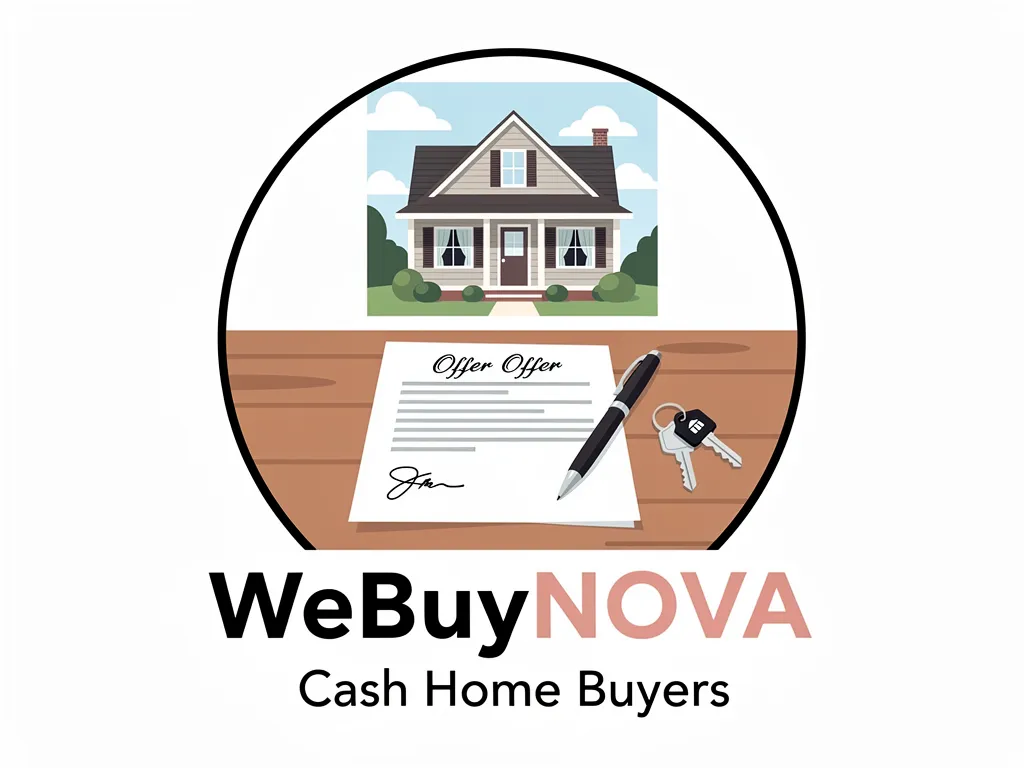 Cash offer paperwork and house keys exchanged at closing