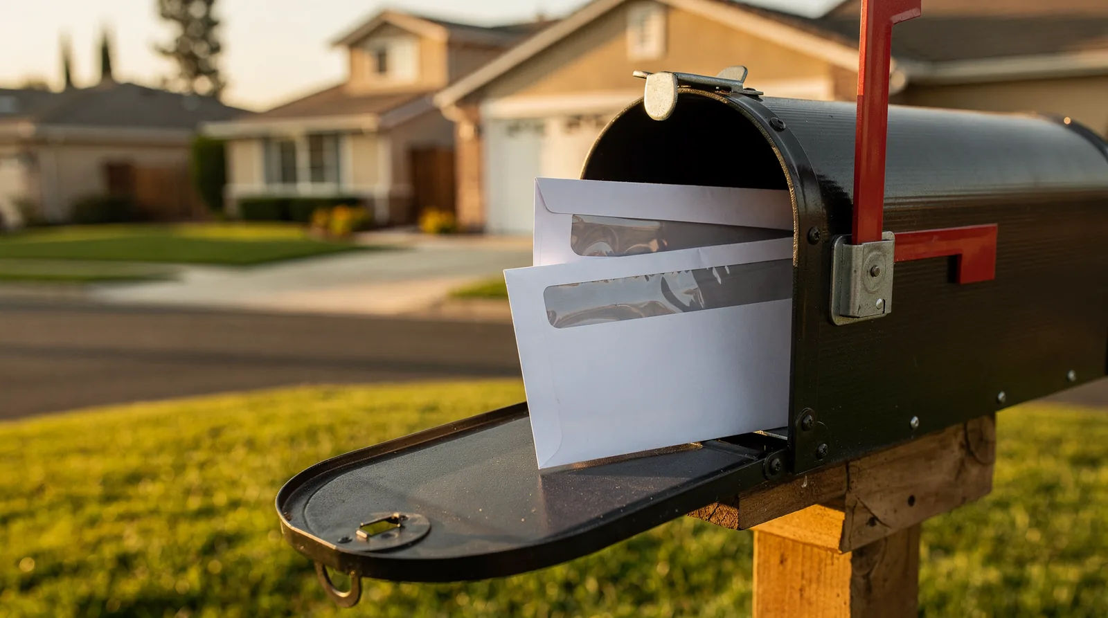 Reviewing a San Diego property tax bill at home