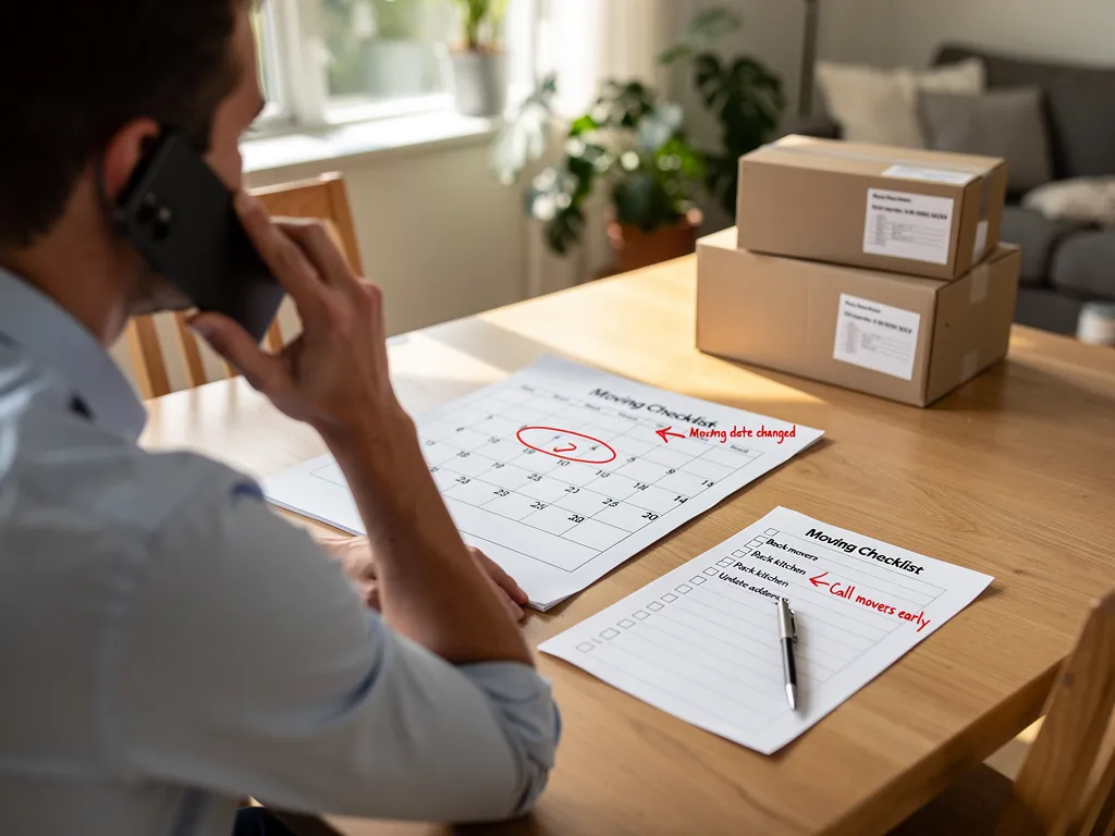 How Soon Should I Notify My Movers