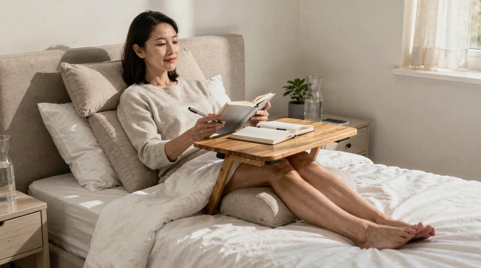 How Can Adorearth Support Reading and Work in Bed