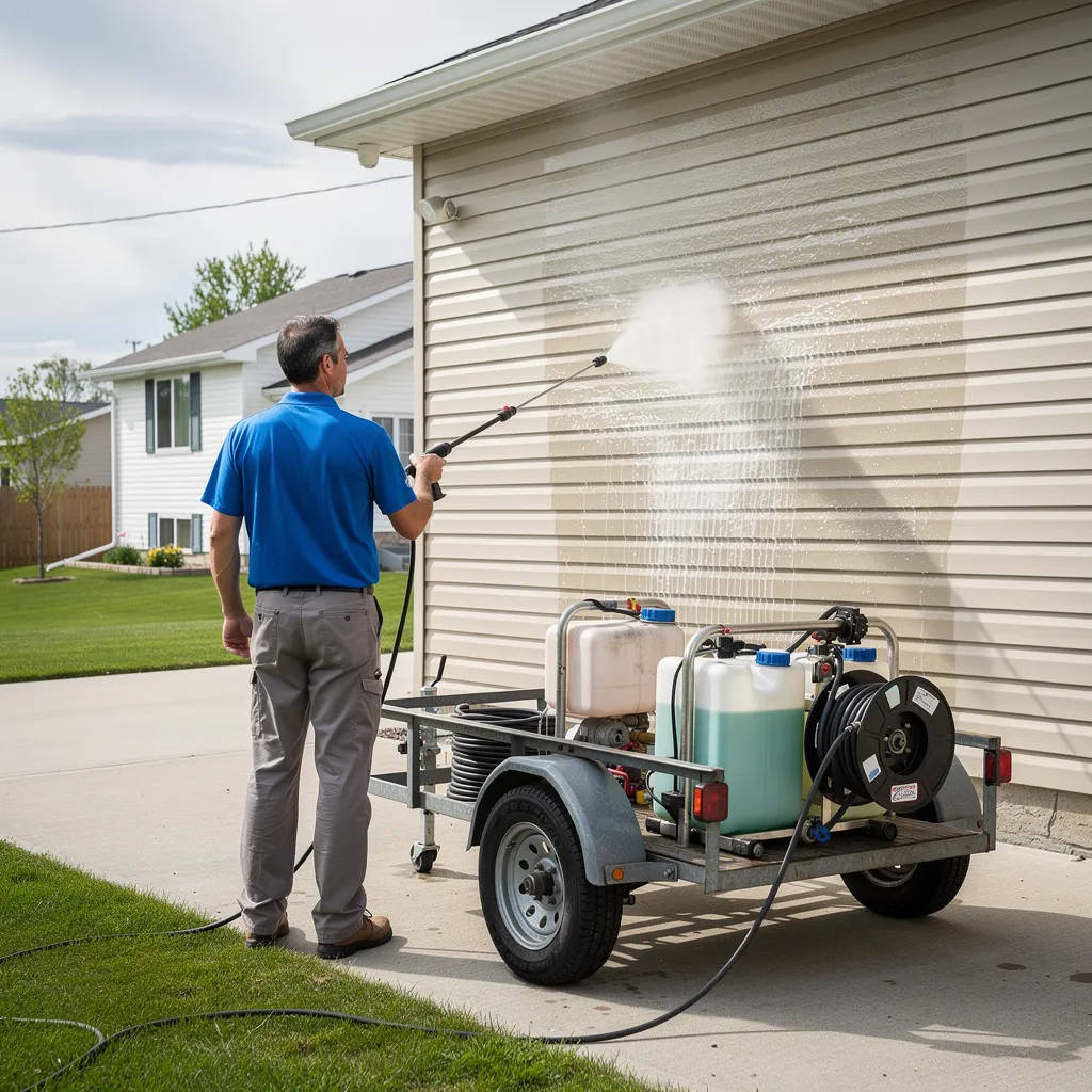 Why Does Winnipeg's Climate Demand Soft Washing, Soft Washing Benefits for Homes