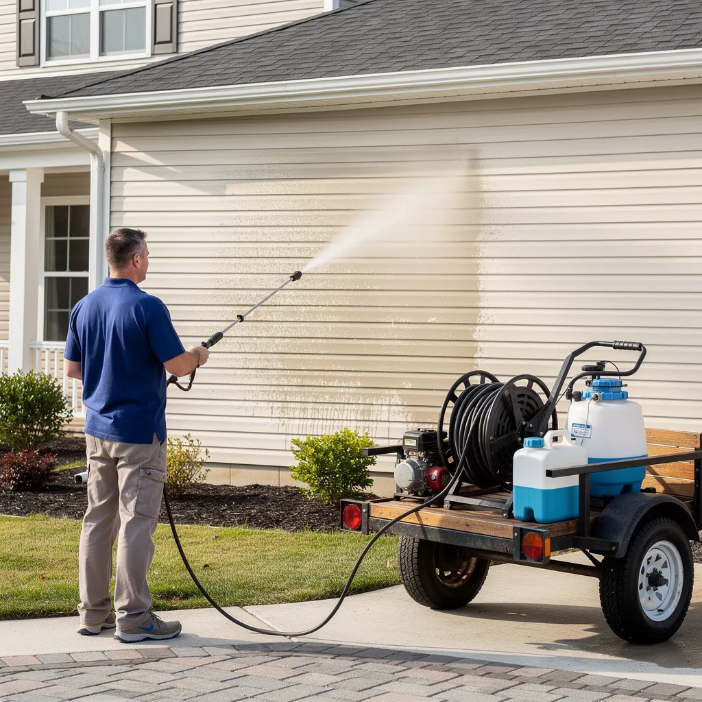 What Sets Soft Washing And Pressure Washing Apart, Choose Soft Washing Over Pressure Washing