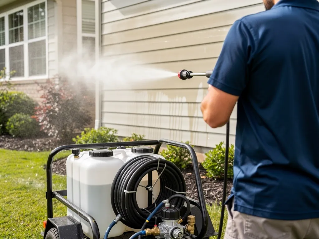 Why Choose Soft Washing Over Pressure Washing