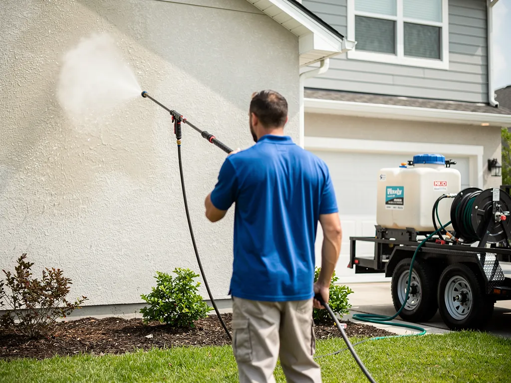What Makes Soft Washing Safer Than Pressure Washing
