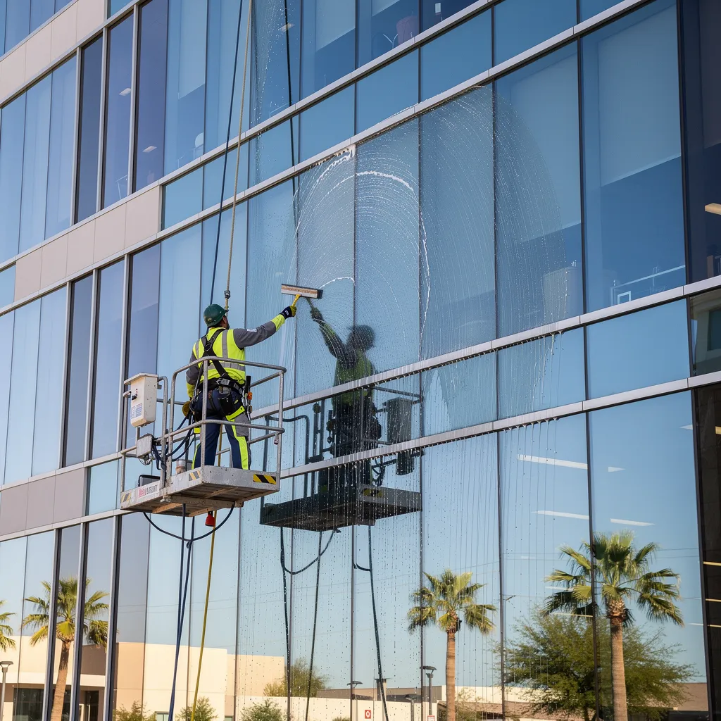 Why Do Clean Windows Boost Phoenix Curb Appeal, Benefits of Commercial Window Cleaning