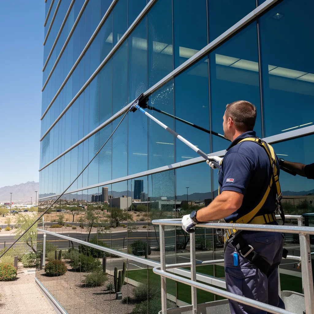 Why Does Phoenix Demand Expert Commercial Window Care, Commercial Window Cleaning Services in Phoenix