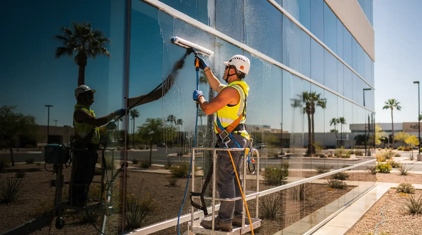 What Do Commercial Window Cleaning Services Phoenix Cover