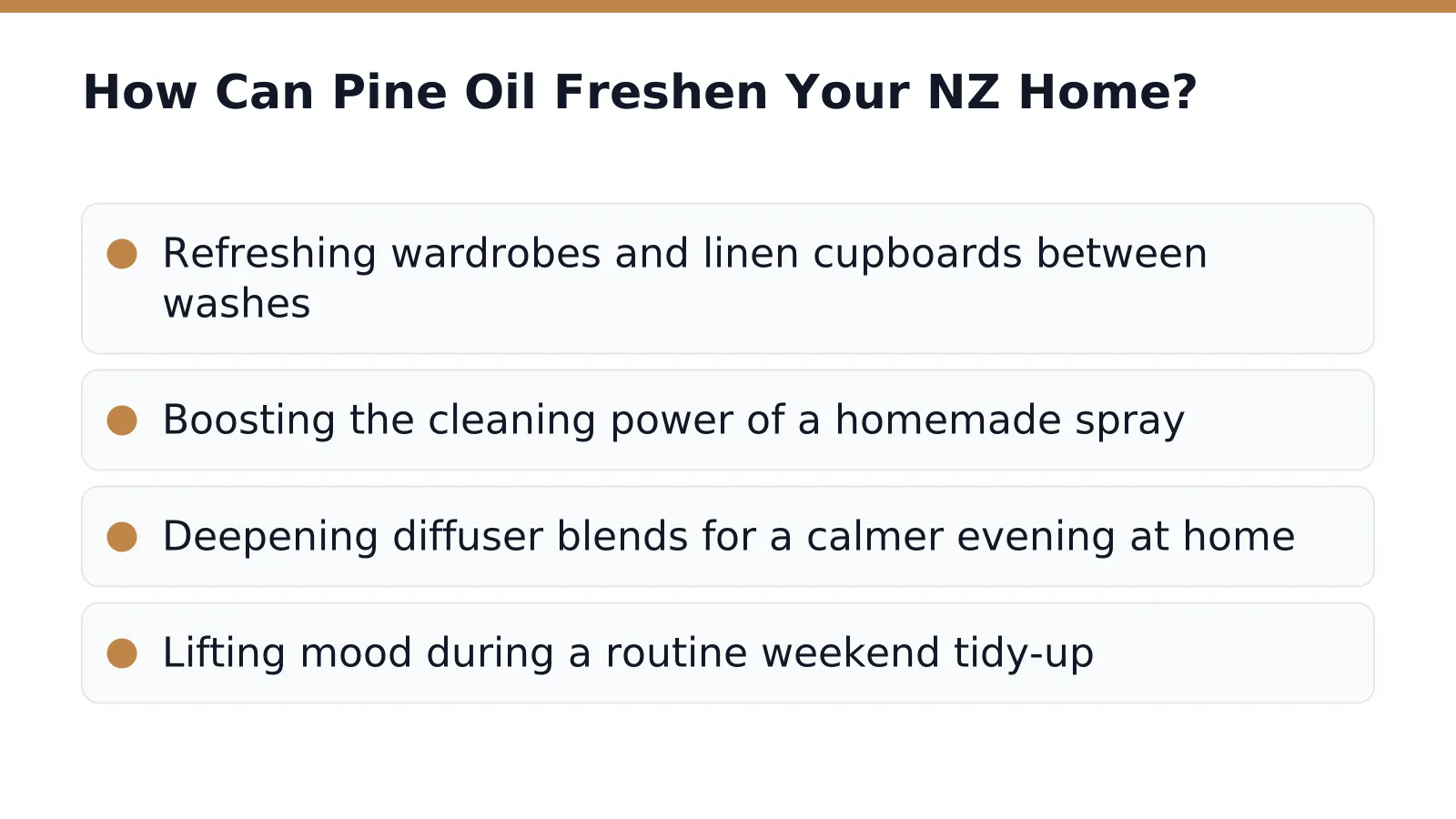 How Can Pine Oil Freshen Your NZ Home
