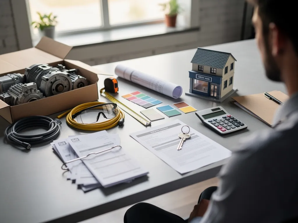 Business owner comparing equipment and vehicle financing options