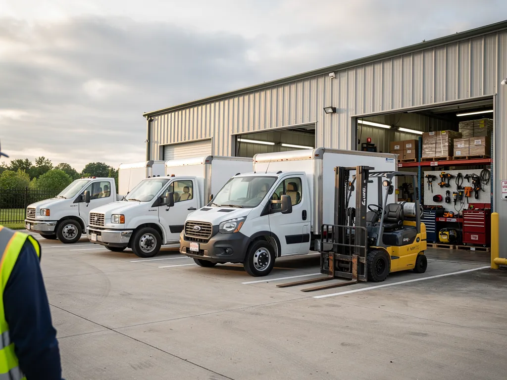 Side-by-side comparison of equipment, fleet, and cash flow lending terms
