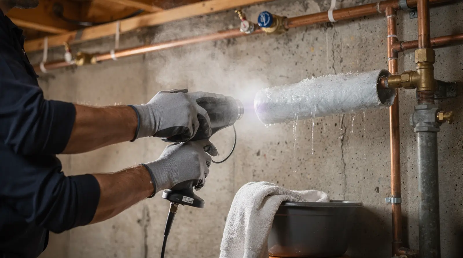 What Repair Options Fix a Frozen Water Line