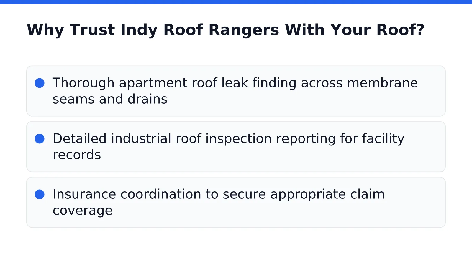 Why Trust Indy Roof Rangers With Your Roof in Indianapolis