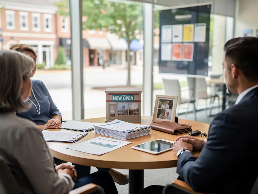 Small business owner protecting personal assets while securing a business loan