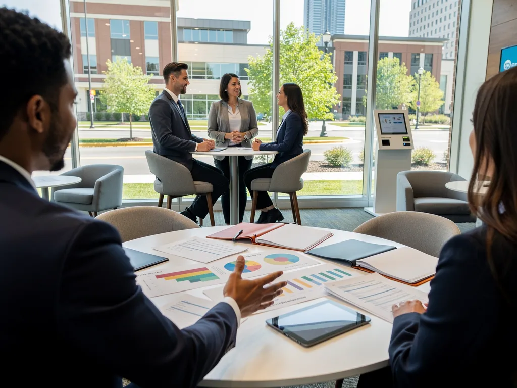Fairfax County Economic Development Authority office supporting local businesses