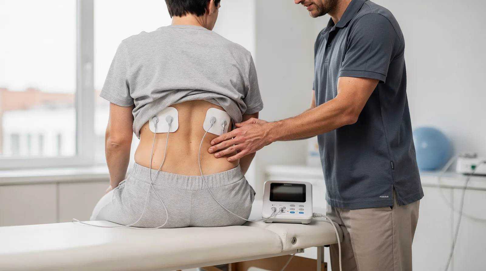 Nerve fibers responding to electrical pulses from TENS pads