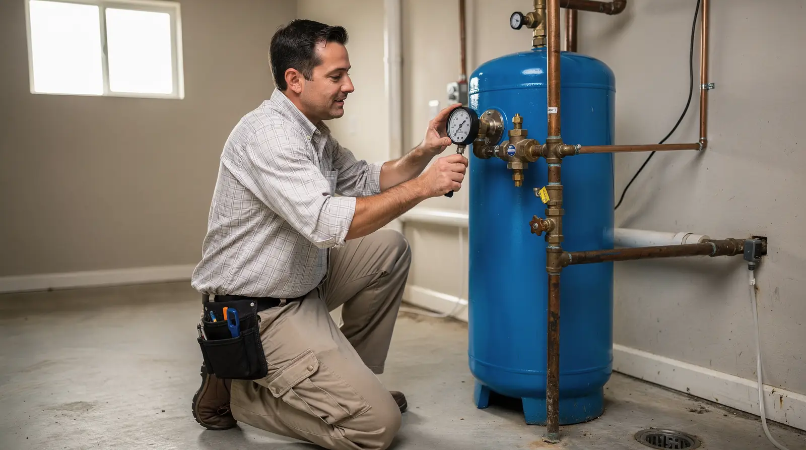 What does low water pressure tell you