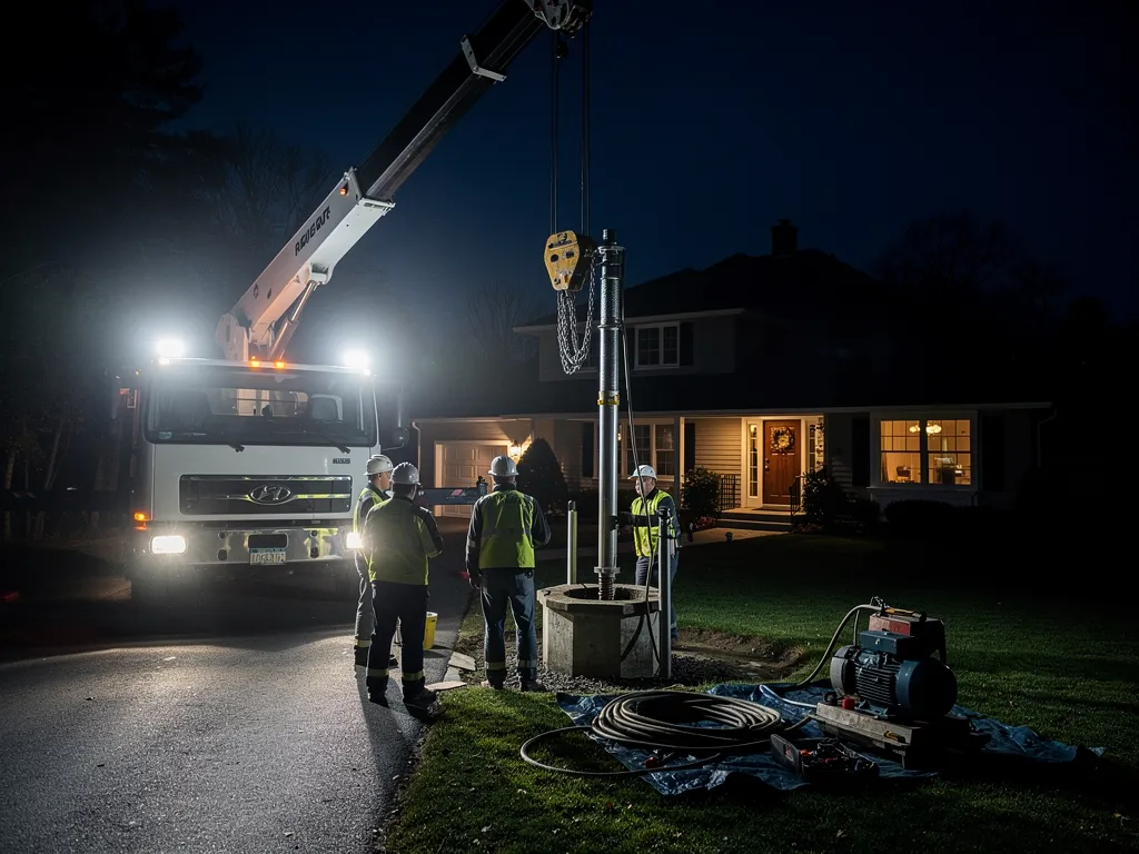 The Crane Was Available at 9:30 p.m. We Took the Appointment