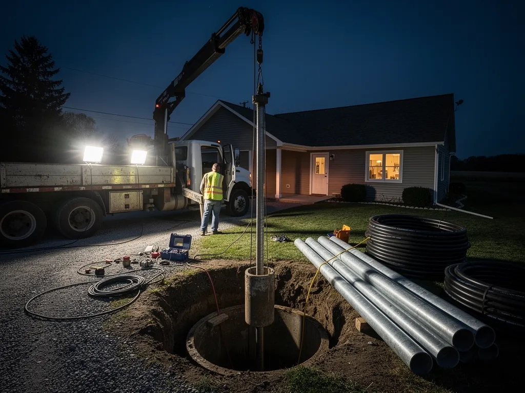 Pulling a Pump from a 500-Foot Well