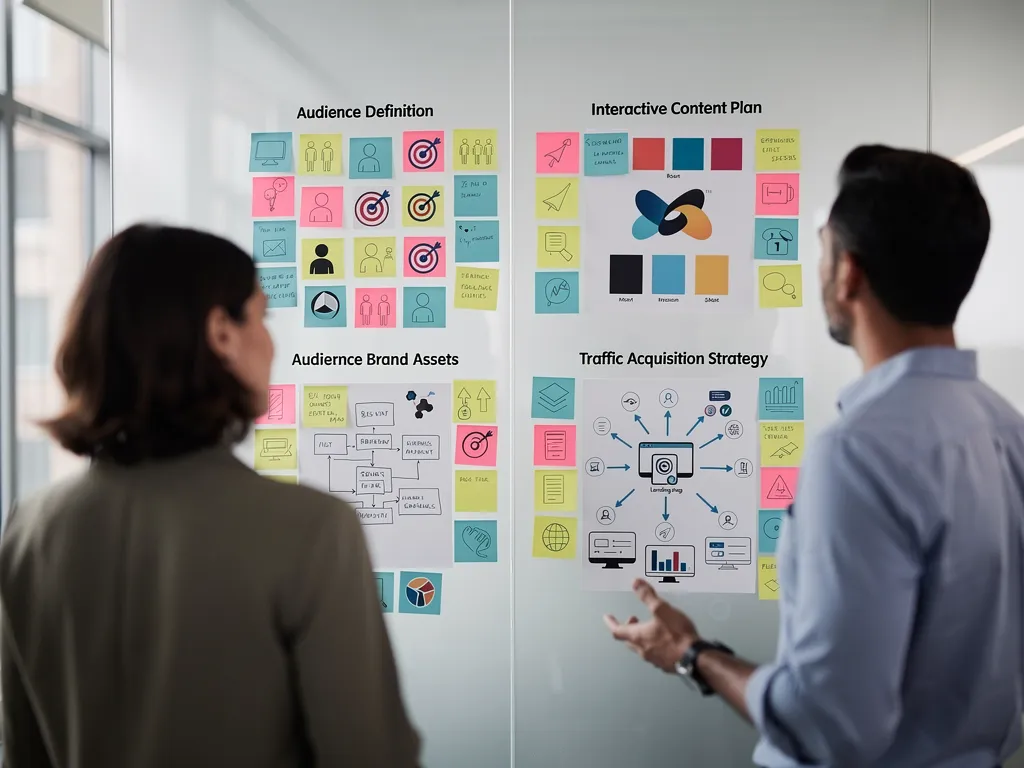 What prerequisites are needed for interactive app landing pages