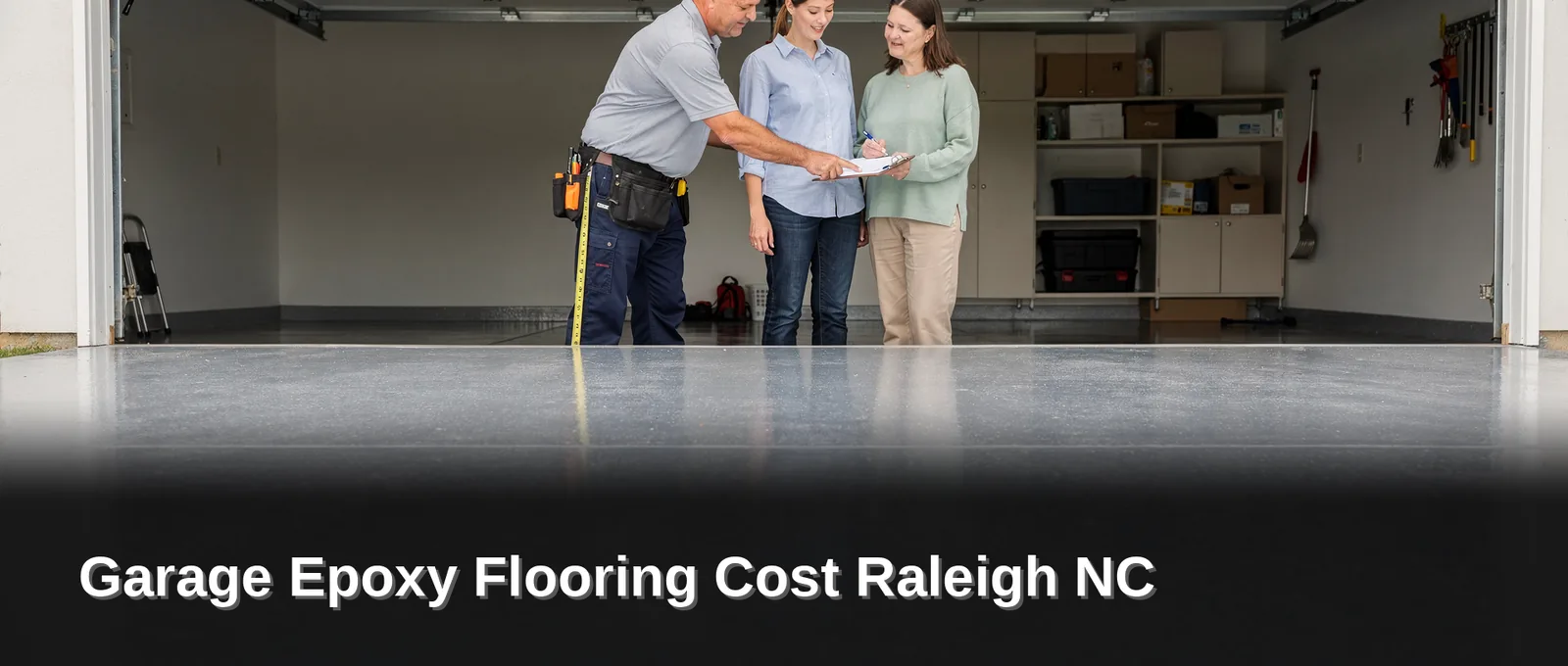 Garage Epoxy Flooring Cost Raleigh NC in Raleigh, North Carolina