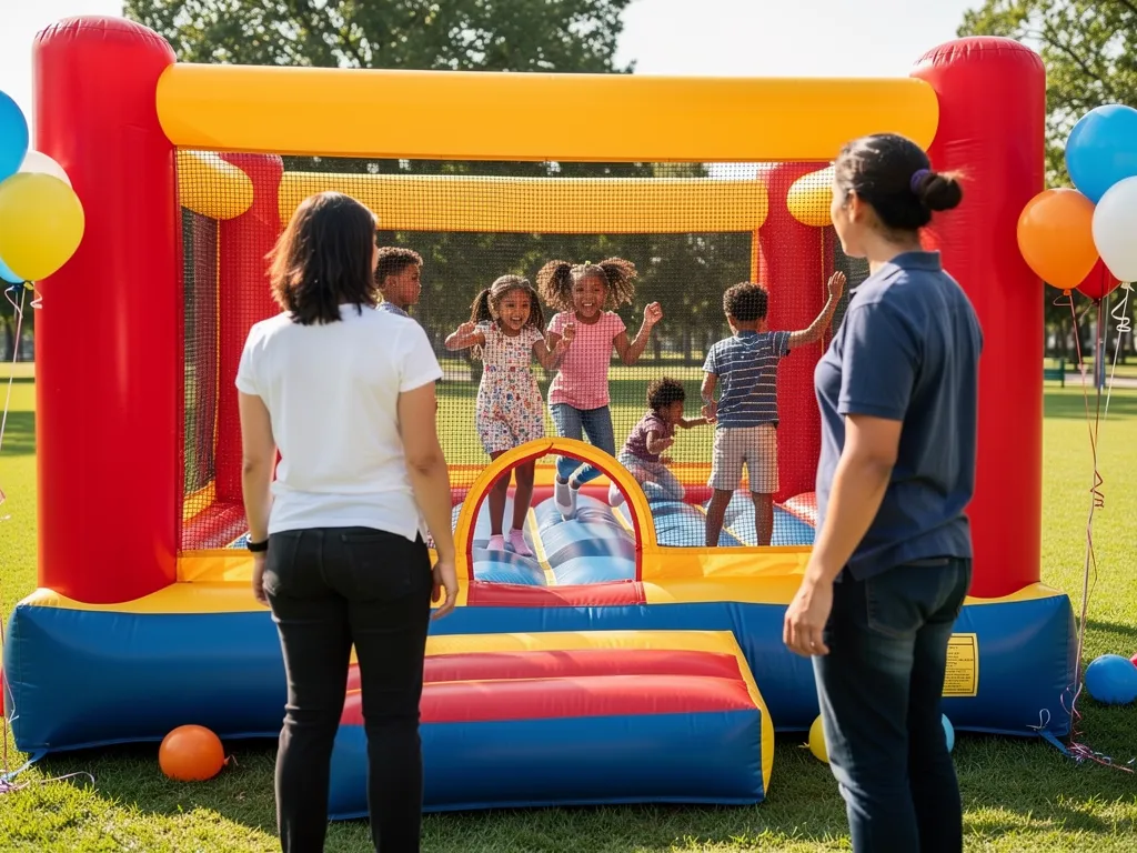 How Should Children Be Supervised in a Bounce House