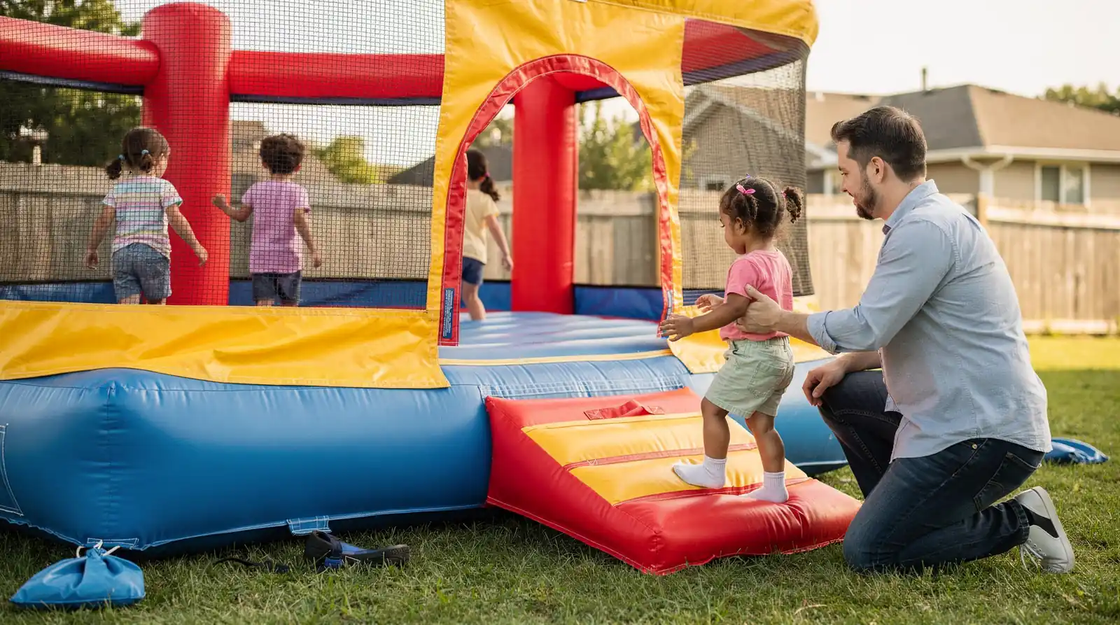 How Should Children Be Supervised in a Bounce House