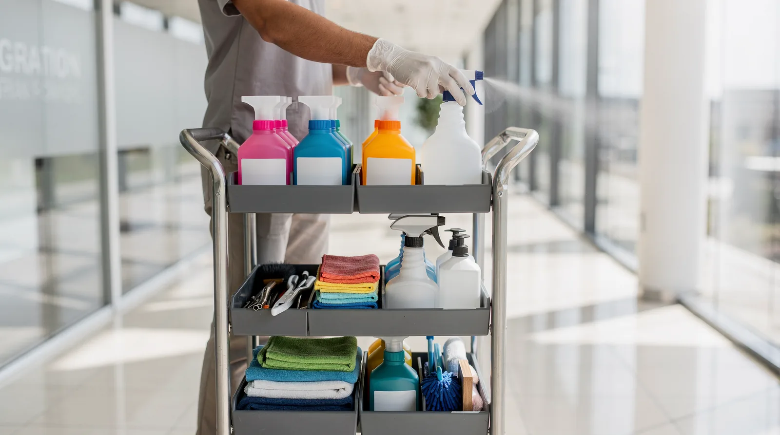 Divine operates a documented six-step service process from first contact through to ongoing cleans