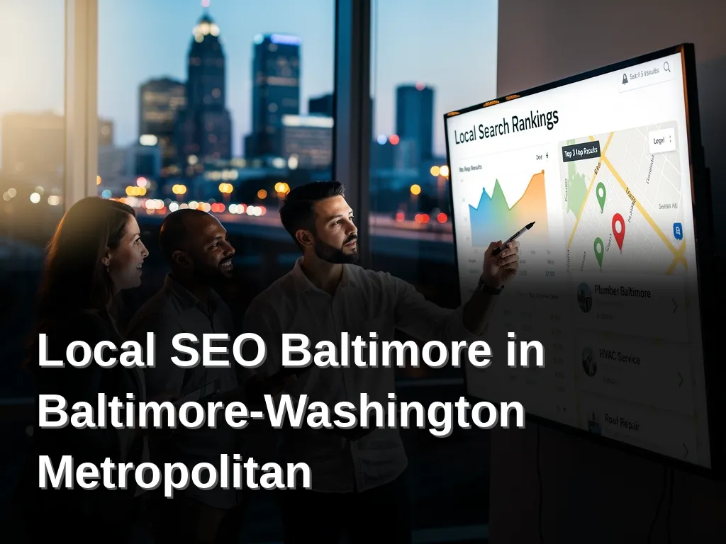 Local SEO Baltimore in Baltimore-Washington metropolitan area