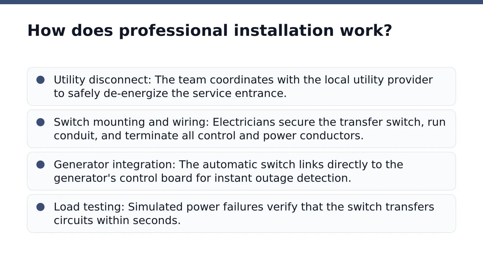 How does professional installation work in West Des Moines