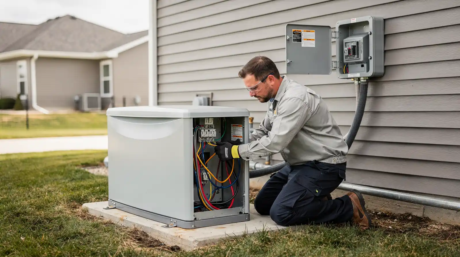 What Does Whole House Generator Installation Involve in Grimes, Iowa