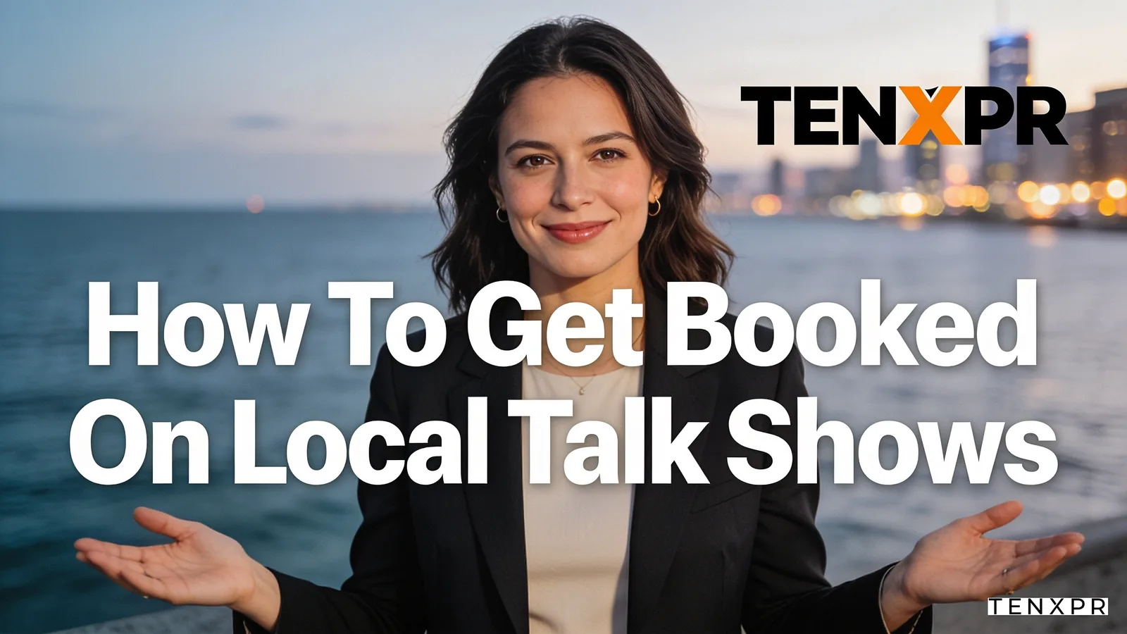 Securing a local talk show appearance requires identifying programs that regularly feature topics aligned