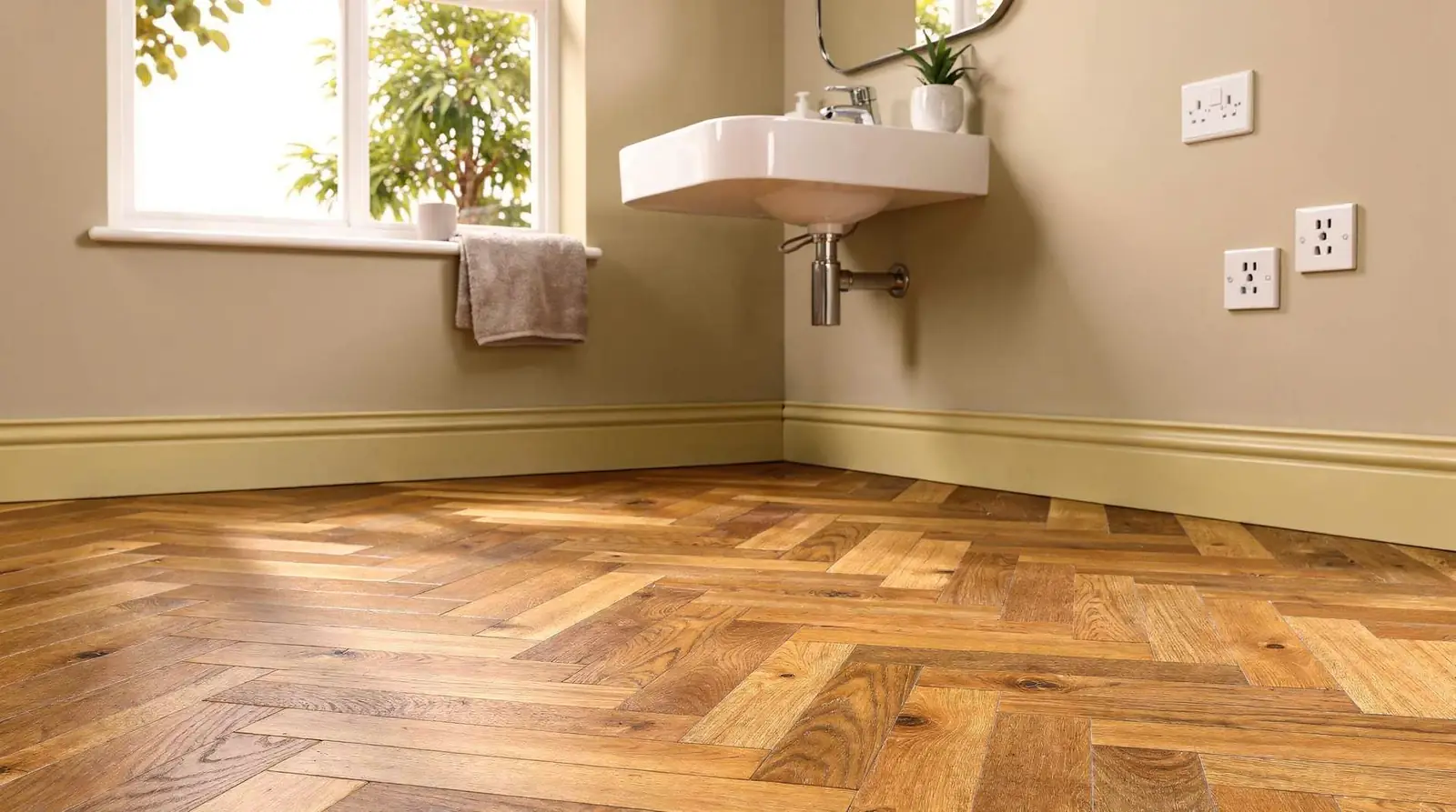 Interior designers always begin by assessing the function of a space before selecting a flooring