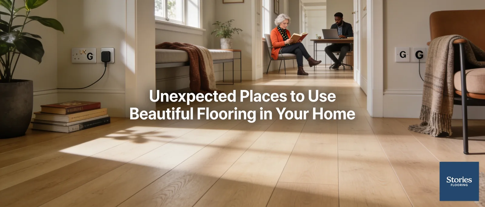Decorative flooring is not limited to living rooms and bedrooms — it can transform entryways