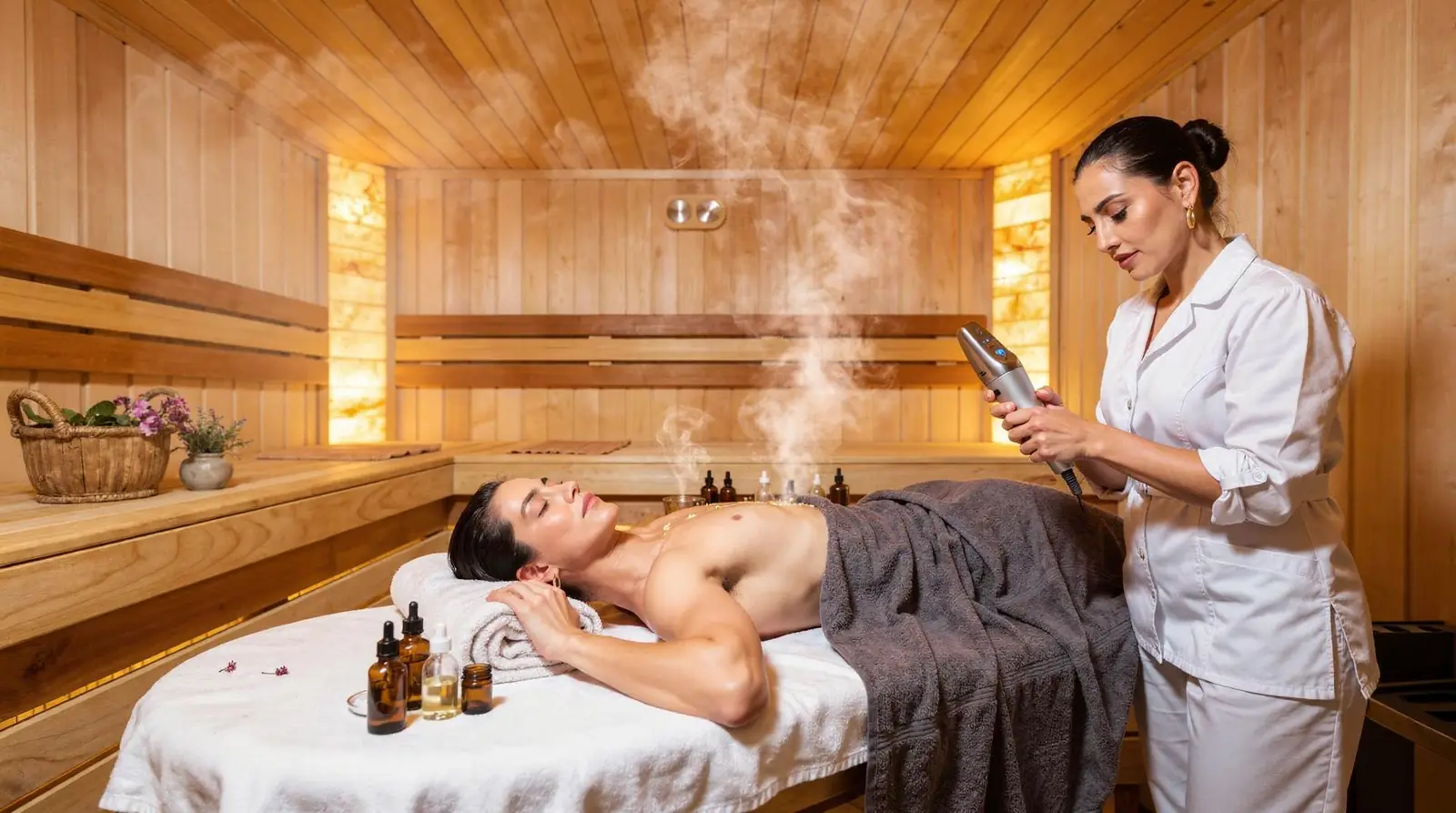Aromatherapy-based body treatments are among the most sought-after services at Los Angeles luxury spas, combining