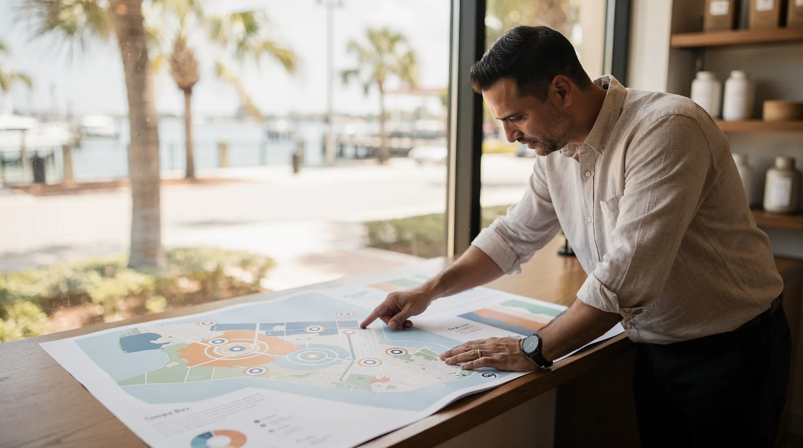 What did the Tampa Bay AI search study reveal