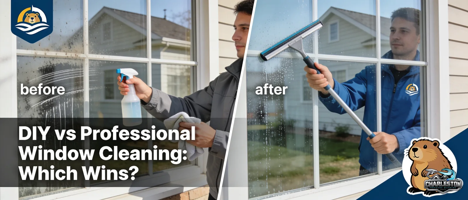 Clean windows improve curb appeal and refresh the overall look of a property.; Window cleaning
