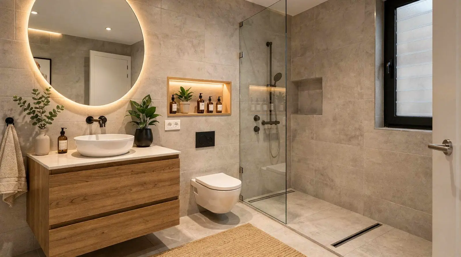 Replacing a bathtub with a shower is one of the core renovation projects offered