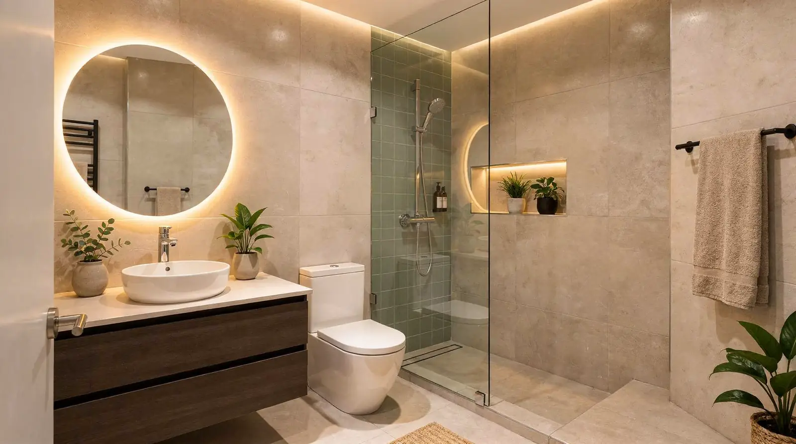Replacing a bathtub with a walk-in shower is one of the most impactful bathroom transformations