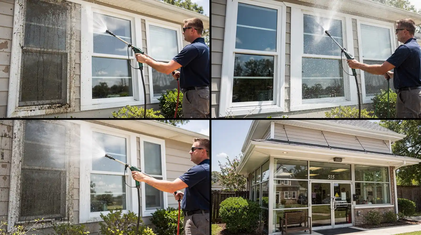 Charleston Pressure Washing uses industry-leading techniques, water-fed pole systems, and eco-friendly solutions to deliver Charleston Pressure Washing uses industry-leading techniques, water-fed pole systems, and eco-friendly solutions to deliver