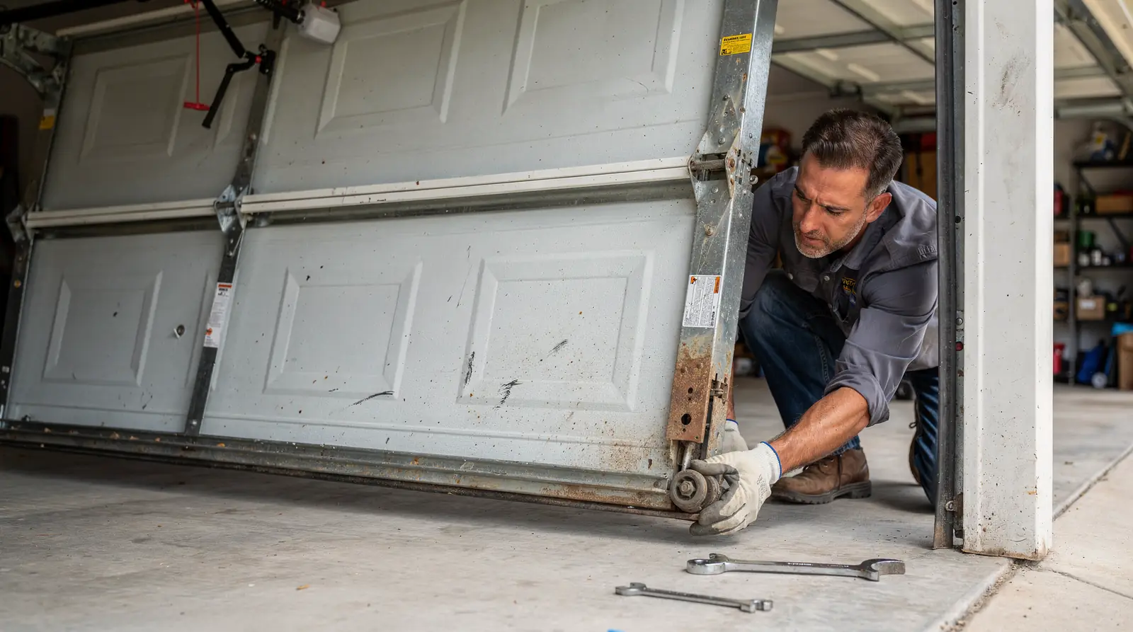 Broken or worn springs are among the most frequently needed garage door repairs in Thousand
