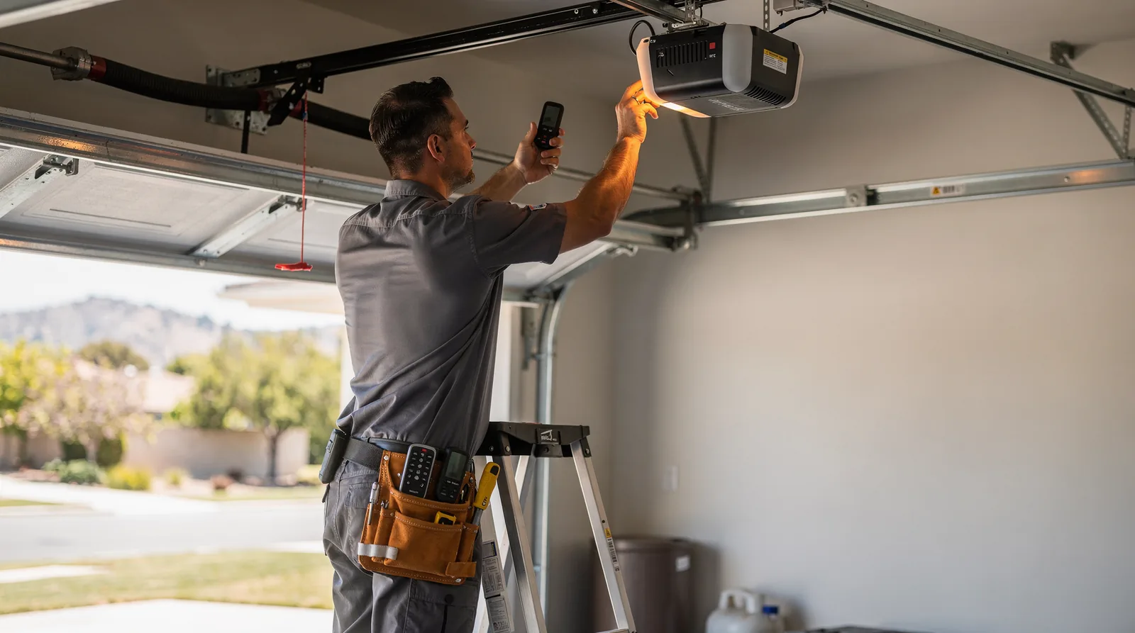 Thousand Oaks homeowners can upgrade to smart garage door openers that allow convenient smartphone control