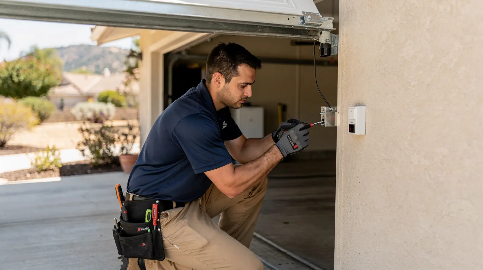 Professional garage door repair technicians in Thousand Oaks can test and repair the full garage
