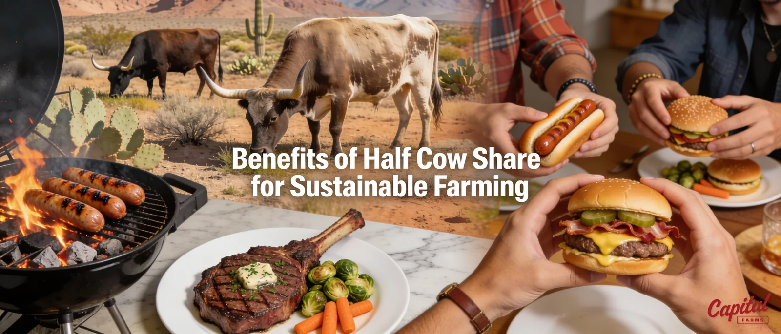 Capital Farms offers half, quarter, and whole beef options available for pre-order, giving families