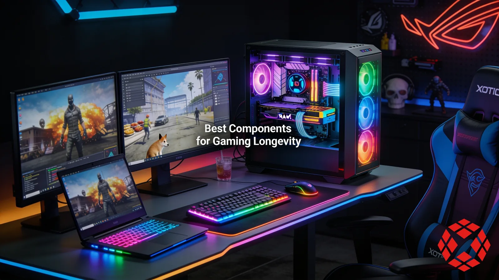 XOTIC PC builds custom gaming PCs and laptops that can be configured for long-term performance