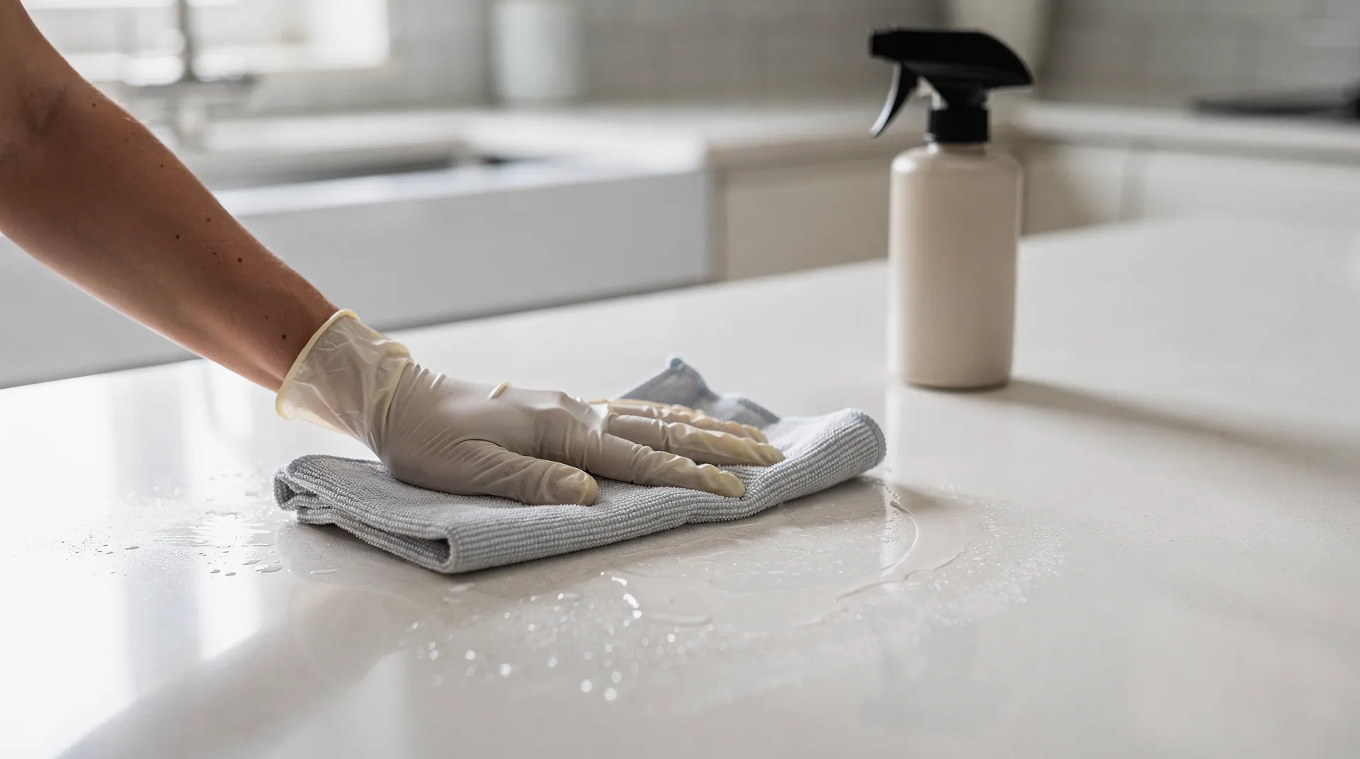 Cleaning must always precede sanitizing or disinfecting because the friction of cleaning removes most germs