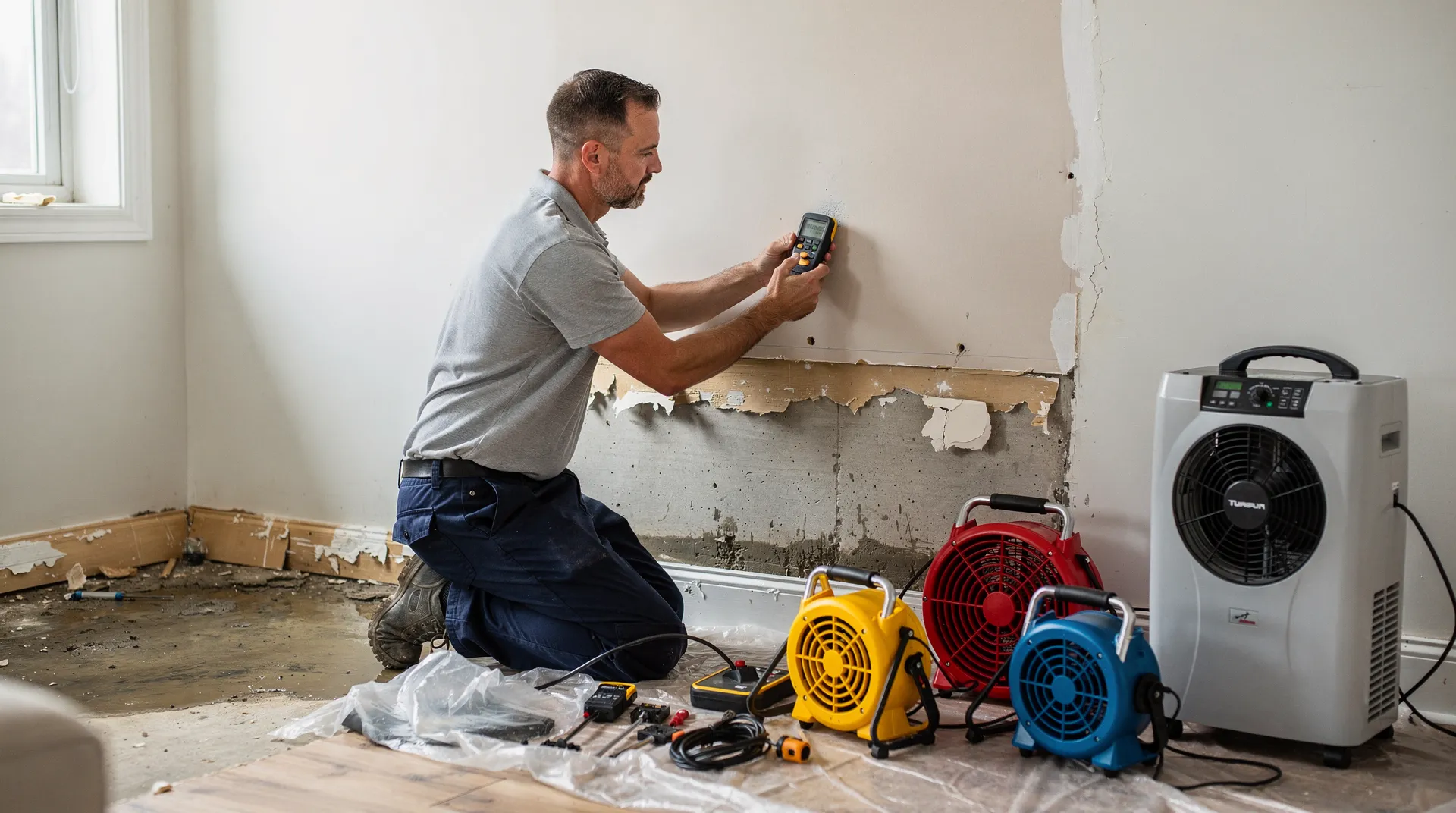 Restoration teams must be available around the clock to respond to disaster events without delay