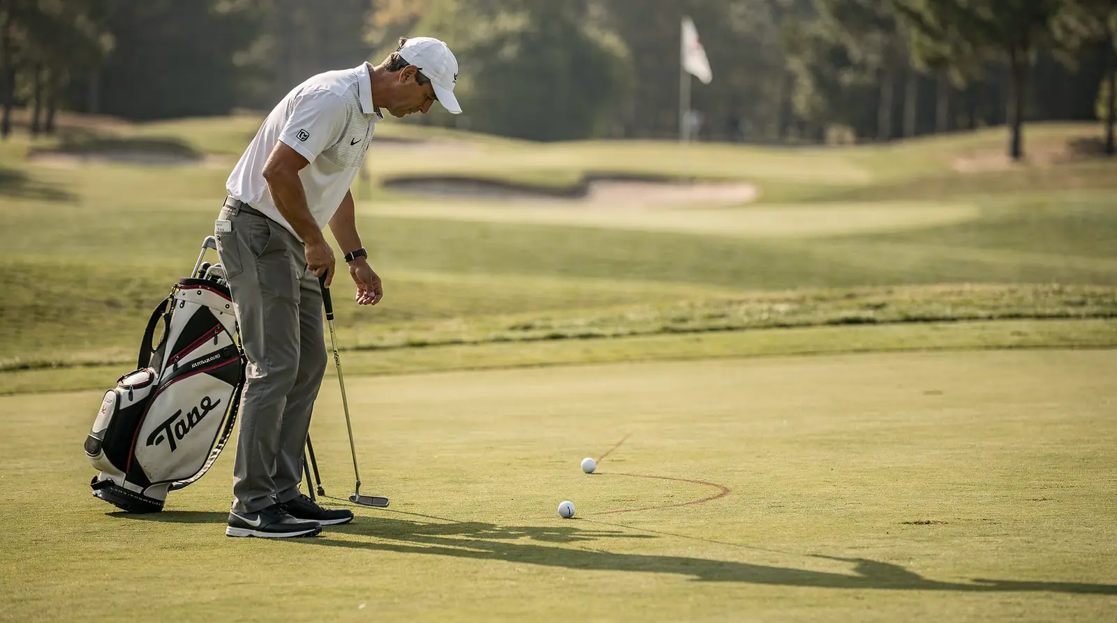 Relying on one rigid method regardless of course conditions is a common error, since green-reading