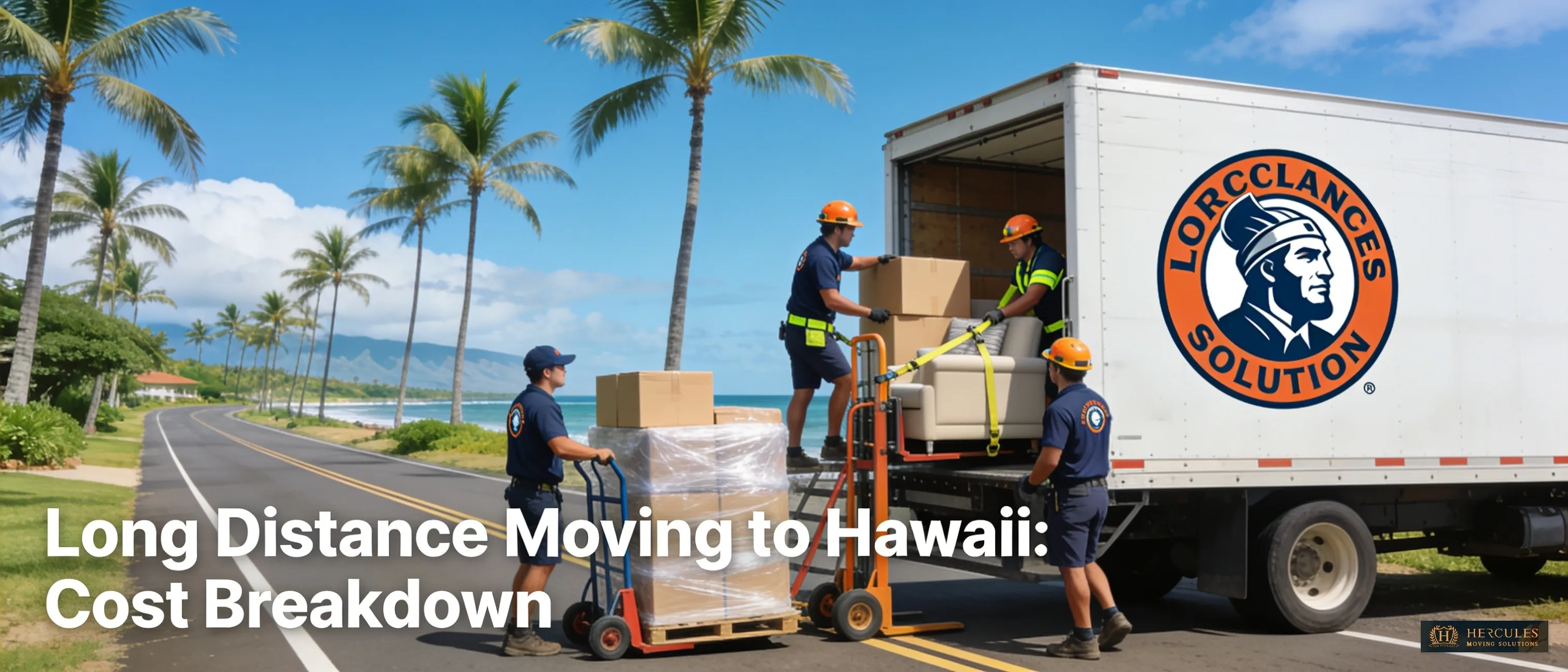 Moving to Hawaii requires ocean shipping of belongings, which adds costs not present in most